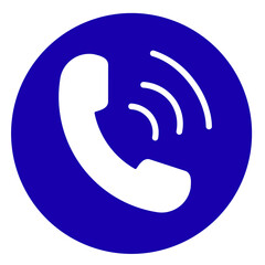 phone call icon. Telephone call signs. Contact us symbols. Answer and decline symbol modern