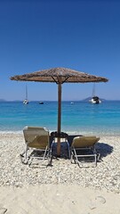 The stunning natural beauty of the Greek Ionian Island's beaches and coasts around Paxos and Kefalonia