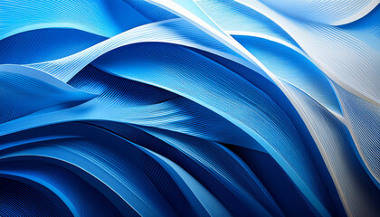 Fototapeta premium Abstract Blue And White Layered Background Design For Digital Use