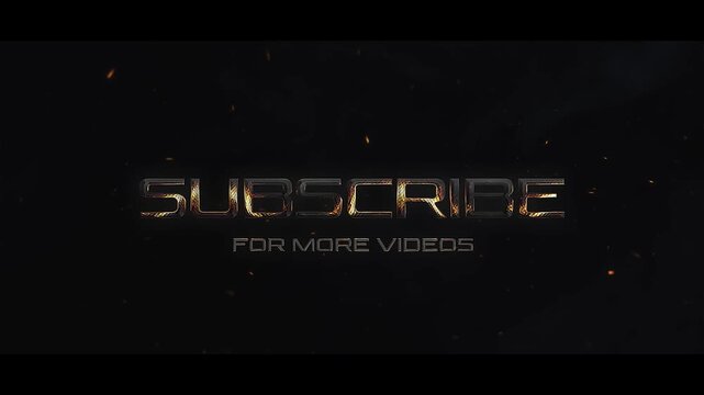 YouTube Subscribe Animation | SUBSCRIBE for More Videos Animation