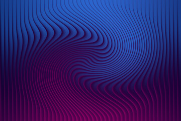 Abstract spiral lines gradient background with blue and purple colors for modern design