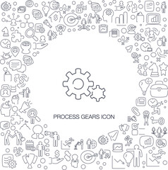 Process Gears Icon