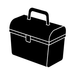 Lunchbox With Handle Icon Vector Flat Clean Design