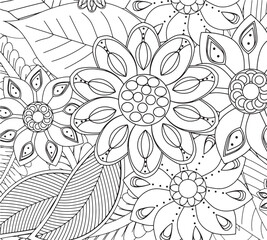 Blossom Bliss Coloring Pages