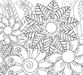 Blossom Bliss Coloring Pages