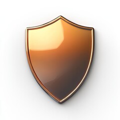 Golden shield graphic