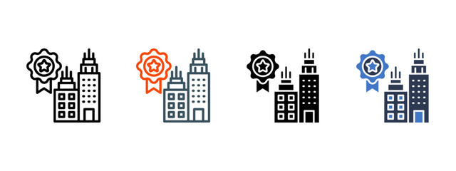 Company Growth multiple icon style vector illustration