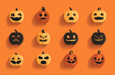 pumpkin faces collection