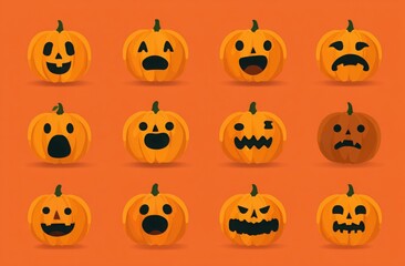 pumpkin faces collection