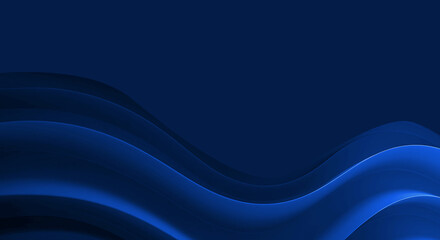 Obraz premium Abstract deep blue Waves Smooth Surface Texture background