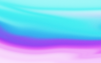 A flowing abstract design featuring a smooth gradient transition from teal to blue and then to deep purple, isolated on a transparent background.