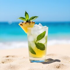 cocktail on the beach