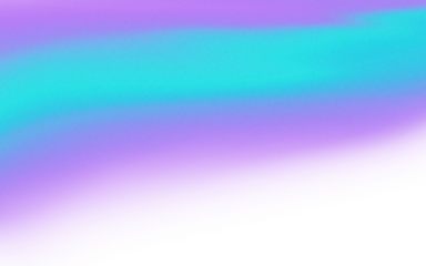 A vibrant, abstract pixelated gradient with hues of purple and turquoise, resembling an aurora, isolated on a transparent background.