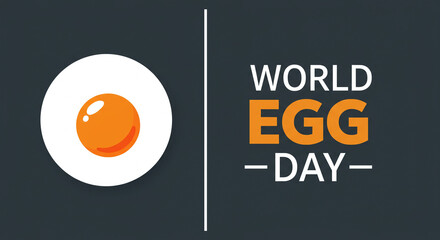 Celebrate World Egg Day with this fun, bright banner that's perfect for social media, websites, and promotional materials to spread the delicious word about eggs!