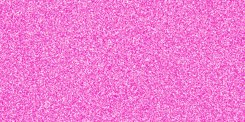 An energetic and abstract background filled with dense, fine-grained pink and white pixels, creating a glittery, static-like texture for pop-art or digital designs.
