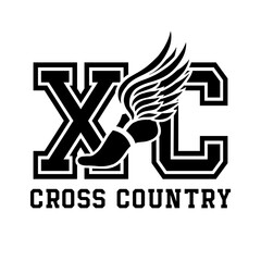 Track .Track and Field Svg.Cross Country. Vector logo illustration of running athlete silhouette clipart. Digital Download	