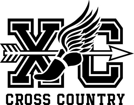 Track .Track and Field Svg.Cross Country. Vector logo illustration of running athlete silhouette clipart. Digital Download	