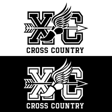 Track .Track and Field Svg.Cross Country. Vector logo illustration of running athlete silhouette clipart. Digital Download	