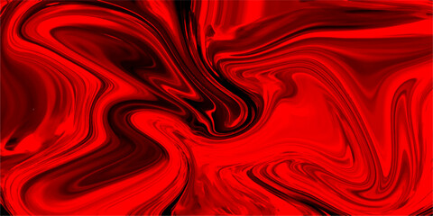 Abstract colorful Acrylic pour Liquid marble surfaces Design. Marble Red Alcohol Ink Wavy Liquid Texture blend of curves. Creative spectacular texture vector illustration .