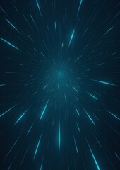 Fototapeta premium Dynamic futuristic space travel illustration.