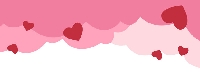 Valentine Cloud Footer