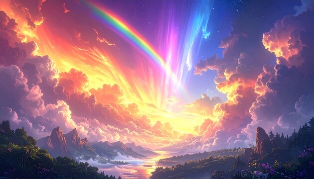 &ldquo;Ethereal painting background wallpaper with dreamy surreal elements, soft pastel colors, glowing light, and fantasy atmosphere. Perfect for digital art, wallpapers, and creative design projects.&rdquo;