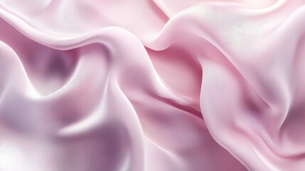 Obraz premium A pink silk fabric background