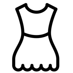 Dress Outline Simple