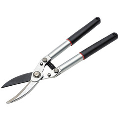 Garden shears isolated on transparent background  
