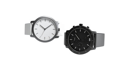 Modern Timepiece Collection isolated on transparent background