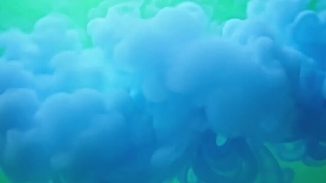 burst spicy dope blend flowing inch soft waves, careen swimmingly done diverse spicy colors ended ampere dazzling greenness stage that highlights the smoky textures.