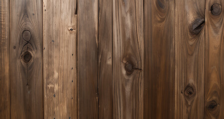 Rustic Wooden Planks Background