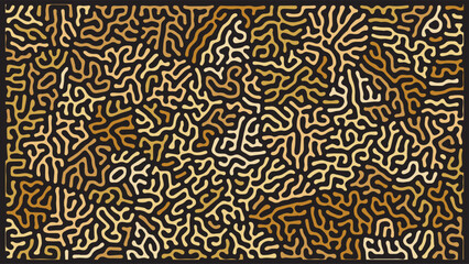 ABSTRACT COLORFUL LINES TURING PATTERN ROUGH DESIGN REACTION DIFFUSION BACKGROUND VECTOR GOOD FOR WALLPAPER, COVER,POSTER 