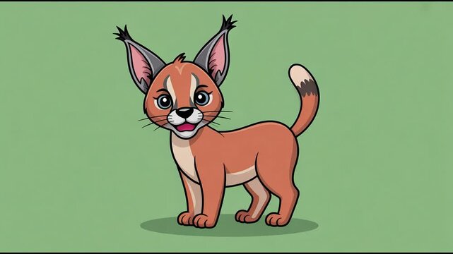 Cute cartoon puppy dog with bone vector illustration isolated on white