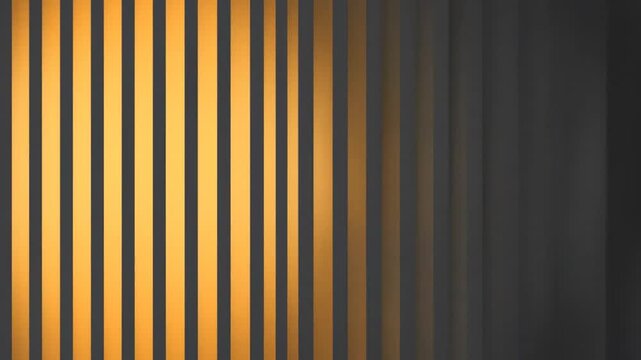 Vertical golden lines background abstract design with shadows modern style