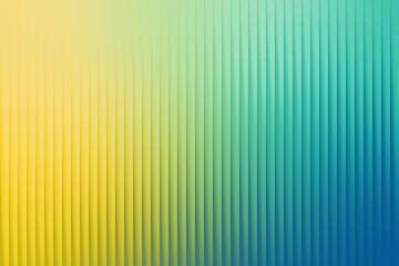 Vibrant gradient of yellow, green, and blue vertical lines creates a colorful and eyecatching background for any design or project with a modern feel