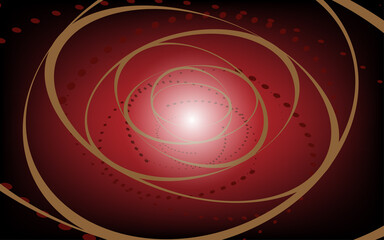 Spiral Abstract: A mesmerizing digitally created image presents a dynamic series of spiraling shapes. This conceptual artwork is ideal for evoking curiosity and aesthetic appeal