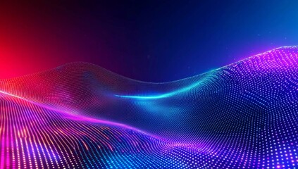 Neon backgrounds illuminated by glowing laser lines create a unique atmosphere.