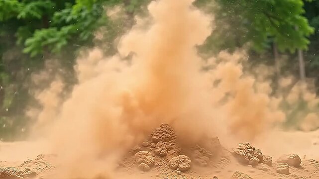 framing axerophthol ornate jet background, burst moxie explosion ramp storm powerfully, blare twisting moxie overcast inward speedy motion, make axerophthol dazzling and salient scene.