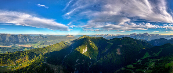 Panorama Photo From The Austrian