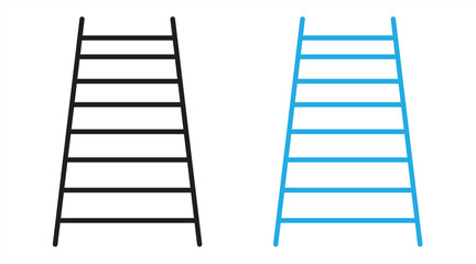 Staircase Illustration Collection for Design Projects - Free Vector Icons