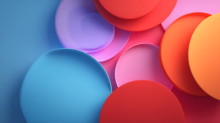 abstract reds create vibrant gradient text design aesthetic blues, pinks, blend shapes circular reads modern minimal background layers 91526859 1