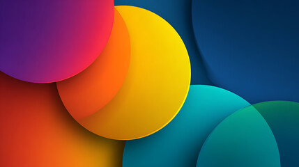 abstract dynamic background features shapes vibrant gradients creating modern overlap circular geometric color effect visual design 35298459 1