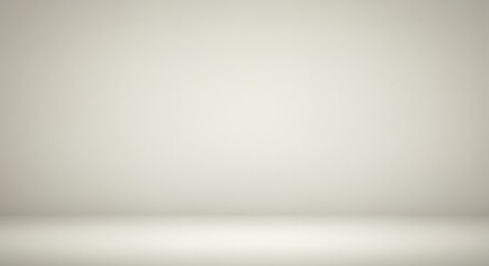 Minimalist empty studio room background with subtle lighting for product photography and design