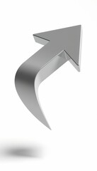 White Arrow Piercing Data Sphere