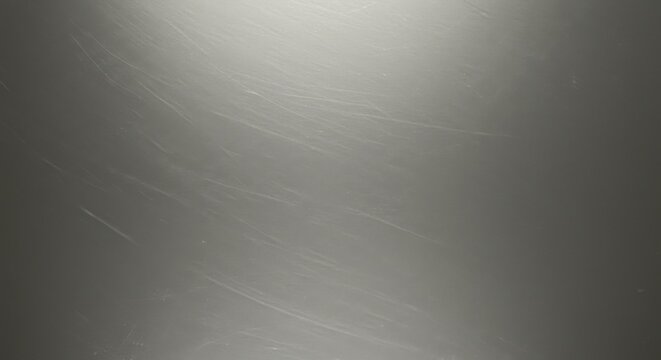 Subtle scratched metal surface backdrop with gradient light and dark texture