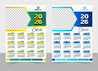Calendar Design Graphic Templates