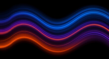 A bold and vibrant background with neon stripes, perfect for technology, music, or gaming themes.