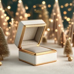 Elegant Gift Box for Jewelry Display
