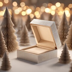 Elegant Square Jewelry Box for Special Gifts